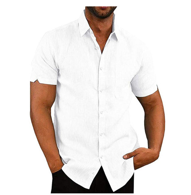Loose short-sleeved shirt