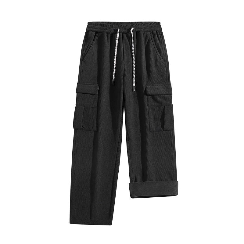 Corduroy Pants Fleece-lined