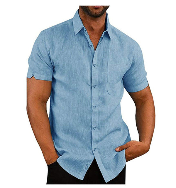 Loose short-sleeved shirt