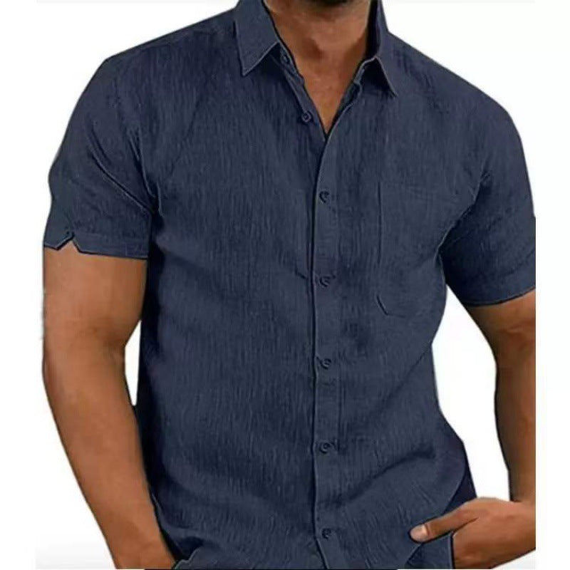Loose short-sleeved shirt