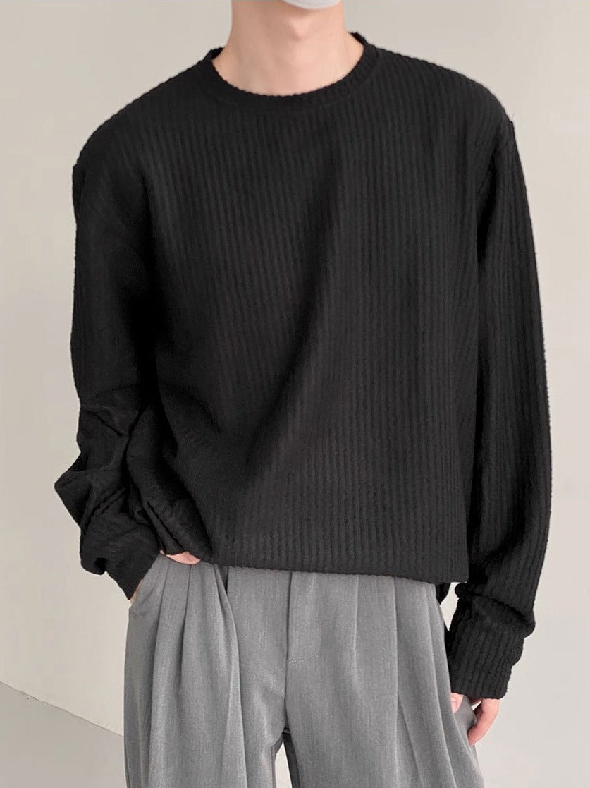 Loose Casual Bottoming Shirt