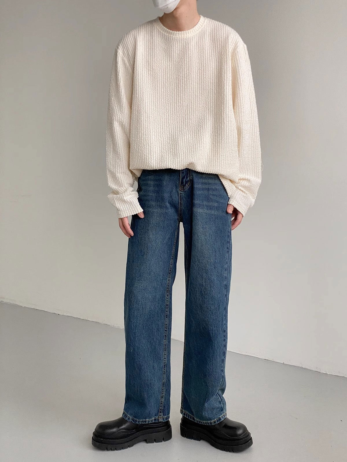 Loose Casual Bottoming Shirt