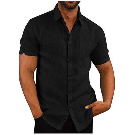 Loose short-sleeved shirt