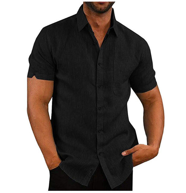 Loose short-sleeved shirt