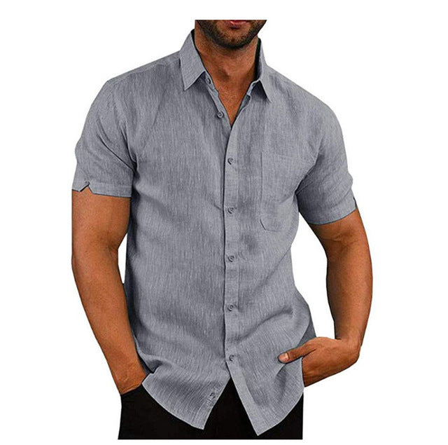 Loose short-sleeved shirt