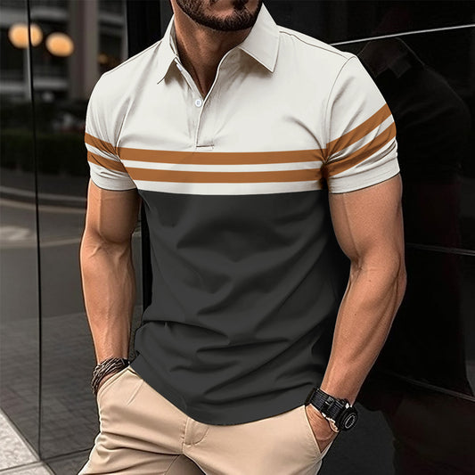 Striped Polo Shirt
