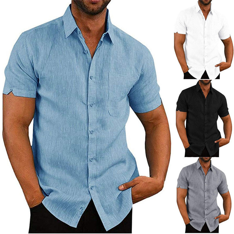Loose short-sleeved shirt